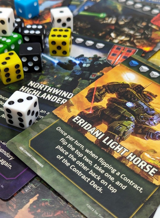 كاتاليست جيم لابس لعبة Battletech Encounters من إنتاج Catalyst Game Labs، لعبة لوحية من نوع RPG، مناسبة للاعب واحد أو أكثر، وللأعمار من 14 عامًا فما فوق. - Image 2